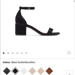 brand new black low heel shoe size 8.5